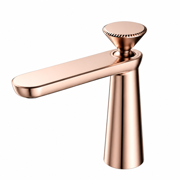 Vòi Lavabo Nóng Lạnh BASIC BW-41801RG Rose Gold