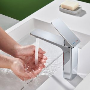 Ảnh công trình thực tế Vòi Lavabo Nóng Lạnh BASIC BW-44001