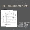 Vòi Lavabo Nóng Lạnh BASIC BW-601V - ảnh 5