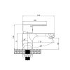 Vòi Lavabo Nóng Lạnh BASIC BW-601V3 - ảnh 3