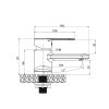 Vòi Lavabo Nóng Lạnh BASIC BW-603V3 - ảnh 2