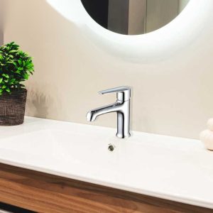 Ảnh công trình thực tế Vòi Lavabo Nóng Lạnh BASIC BW-609V