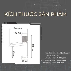 Ảnh công trình thực tế Vòi Lavabo Nóng Lạnh BASIC BW-616V