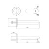 Vòi lavabo nóng lạnh gắn tường TOTO TLS06307A dòng LH - ảnh 2