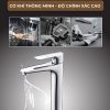 Vòi Lavabo Nóng Lạnh Thân Cao BASIC BW-46022 - ảnh 3