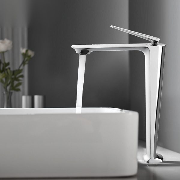 Vòi Lavabo Nóng Lạnh Thân Cao BASIC BW-47002