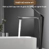 Vòi Lavabo Nóng Lạnh Thân Cao BASIC BW-47002B Đen - ảnh 2