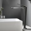 Vòi Lavabo Nóng Lạnh Thân Cao BASIC BW-47002GM Titan