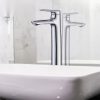 Vòi Lavabo Nóng Lạnh Thân Cao BASIC BW-48302