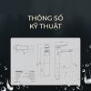 Vòi Lavabo Nóng Lạnh Thân Cao BASIC BW-48302 - ảnh 5