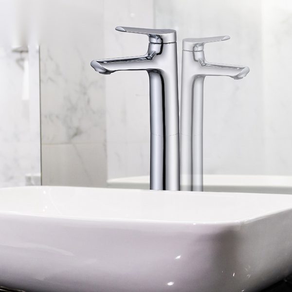 Vòi Lavabo Nóng Lạnh Thân Cao BASIC BW-48302