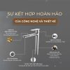 Vòi Lavabo Nóng Lạnh Thân Cao BASIC BW-603VC - ảnh 3