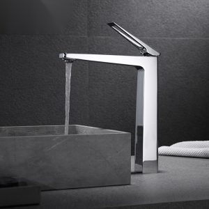 Ảnh công trình thực tế Vòi Lavabo Nóng Lạnh Thân Cao BASIC LUCAS-H