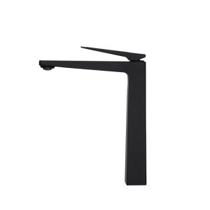 Vòi Lavabo Nóng Lạnh Thân Cao BASIC LUCAS-HB Đen
