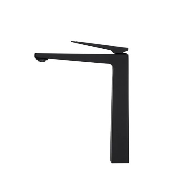 Vòi Lavabo Nóng Lạnh Thân Cao BASIC LUCAS-HB Đen