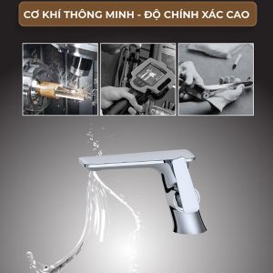 Ảnh công trình thực tế Vòi Lavabo Nóng Lạnh Thân Thấp BASIC BW-45580
