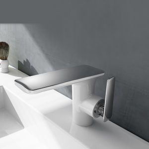 Vòi Lavabo Nóng Lạnh Thân Thấp BASIC BW-45580