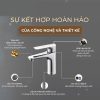 Vòi Lavabo Nóng Lạnh Thân Thấp BASIC BW-46021 - ảnh 3