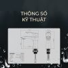 Vòi Lavabo Nóng Lạnh Thân Thấp BASIC BW-46024 - ảnh 5