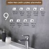 Vòi Lavabo Nóng Lạnh Thân Thấp BASIC BW-48301 - ảnh 3