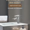 Vòi Lavabo Nóng Lạnh Thân Thấp BASIC BW-603VT - ảnh 2