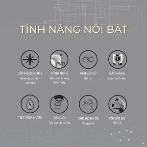 Ảnh công trình thực tế Vòi Lavabo Nóng Lạnh Thân Thấp BASIC BW-603VT