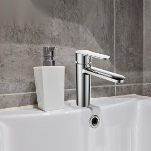 Vòi Lavabo Nóng Lạnh Thân Thấp BASIC BW-603VT