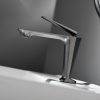 Vòi Lavabo Nóng Lạnh Thân Thấp BASIC CAVOLI-LT Titan - ảnh 2
