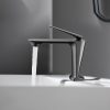 Vòi Lavabo Nóng Lạnh Thân Thấp BASIC CAVOLI-LT Titan