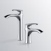 Vòi Lavabo Nóng Lạnh Thân Thấp BASIC EDEN-L - ảnh 3