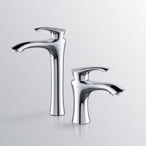 Ảnh công trình thực tế Vòi Lavabo Nóng Lạnh Thân Thấp BASIC EDEN-L