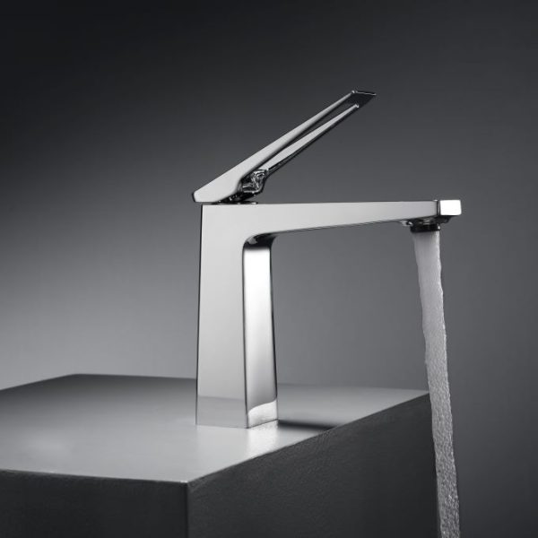 Vòi Lavabo Nóng Lạnh Thân Thấp BASIC LUCAS-L