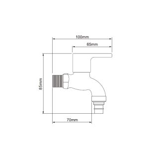 Ảnh công trình thực tế Vòi Máy Giặt BASIC BW-12980