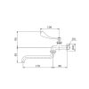 Vòi nước lạnh gắn tường TOTO T30ARQ13N đồng mạ Niken-Crom - ảnh 2