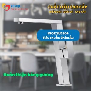 Ảnh công trình thực tế Vòi Rửa Bát Eurogold EUF128BR