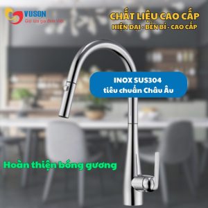 Ảnh công trình thực tế Vòi Rửa Bát Eurogold EUF219BR