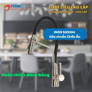 Ảnh công trình thực tế Vòi Rửa Bát Eurogold EUF228BM