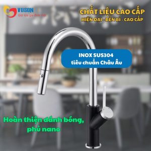 Ảnh công trình thực tế Vòi Rửa Bát Eurogold EUF333DR