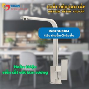 Ảnh công trình thực tế Vòi Rửa Bát Eurogold EVF014M (EUF014M)