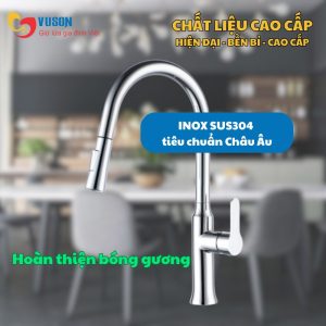 Ảnh công trình thực tế Vòi Rửa Bát Eurogold EVF117BR (EUF117BR)