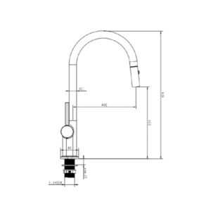 Ảnh công trình thực tế Vòi Rửa Bát Eurogold EVF515CR