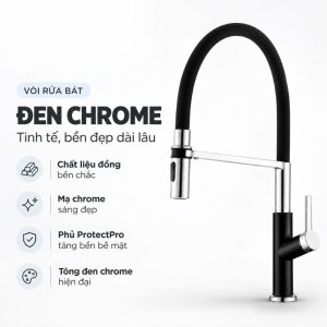 Ảnh công trình thực tế Vòi Rửa Bát Eurogold EVF528BM