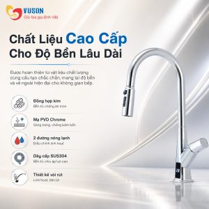Ảnh công trình thực tế Vòi Rửa Bát GrandX GXF18