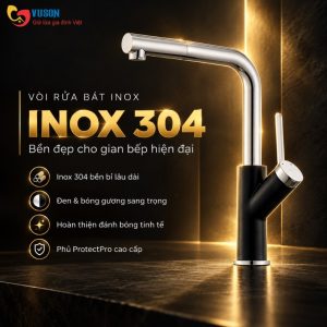 Ảnh công trình thực tế Vòi Rửa Bát Inox Eurogold EVF120DR