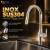 Vòi Rửa Bát Inox Eurogold EVF626JB - ảnh 2