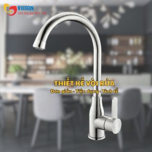 Ảnh công trình thực tế Vòi Rửa Bát Konox KN1203