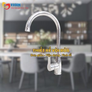 Ảnh công trình thực tế Vòi Rửa Bát Konox KN1203BG