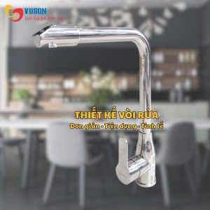 Ảnh công trình thực tế Vòi Rửa Bát Konox KN1204BG