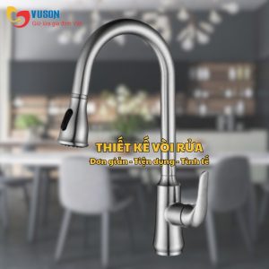 Ảnh công trình thực tế Vòi Rửa Bát Konox KN1226