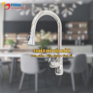 Ảnh công trình thực tế Vòi Rửa Bát Konox KN1226BG